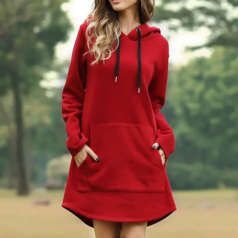 Jocoo Jolee Oversized Casual Hoodie Dress