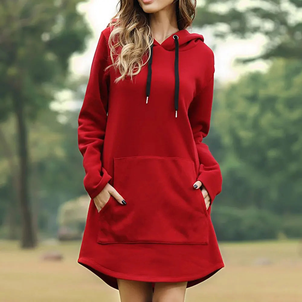 Jocoo Jolee Oversized Casual Hoodie Dress