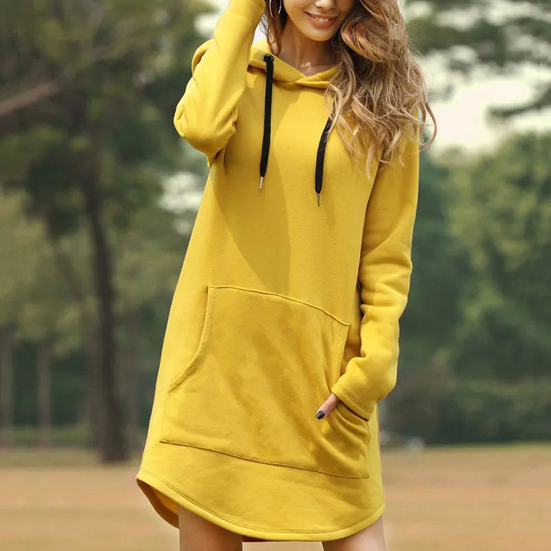 Jocoo Jolee Oversized Casual Hoodie Dress