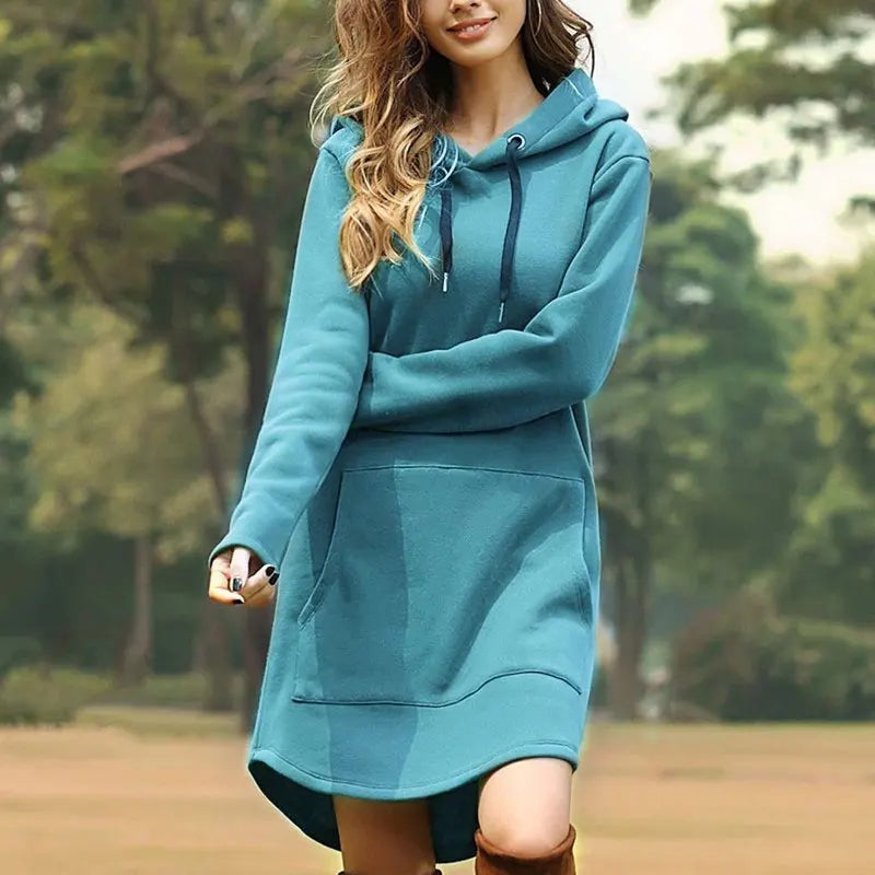 Jocoo Jolee Oversized Casual Hoodie Dress